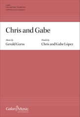 Chris and Gabe SATB choral sheet music cover